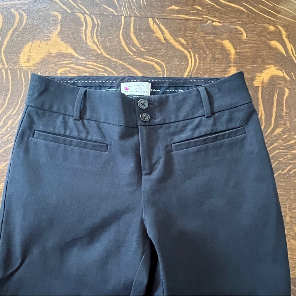 Anthropologie Black Slim Pants - Picture 4 of 7
